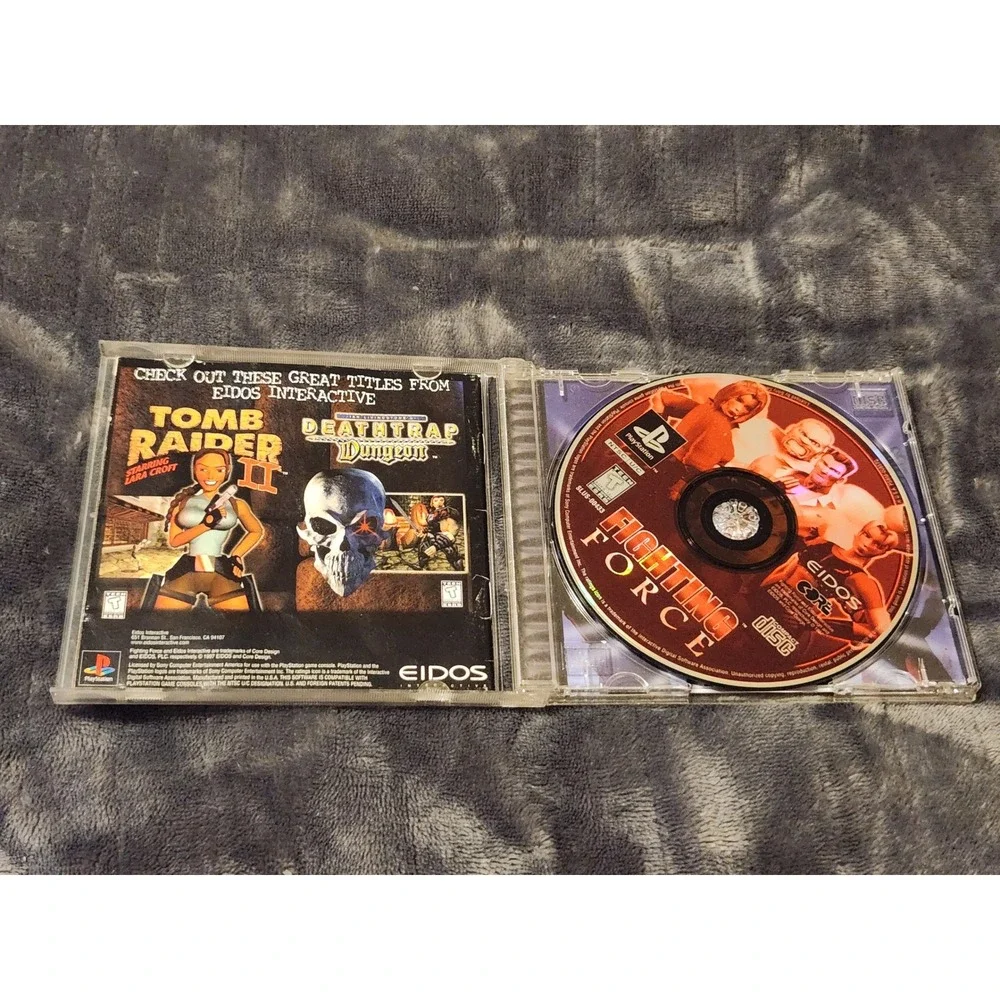 Fighting Force Sony PlayStation 1 PS1 UNTESTED AS IS